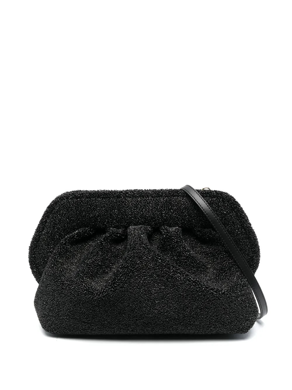 Themoirè Bios Sea Sponge Shoulder Bag In Black