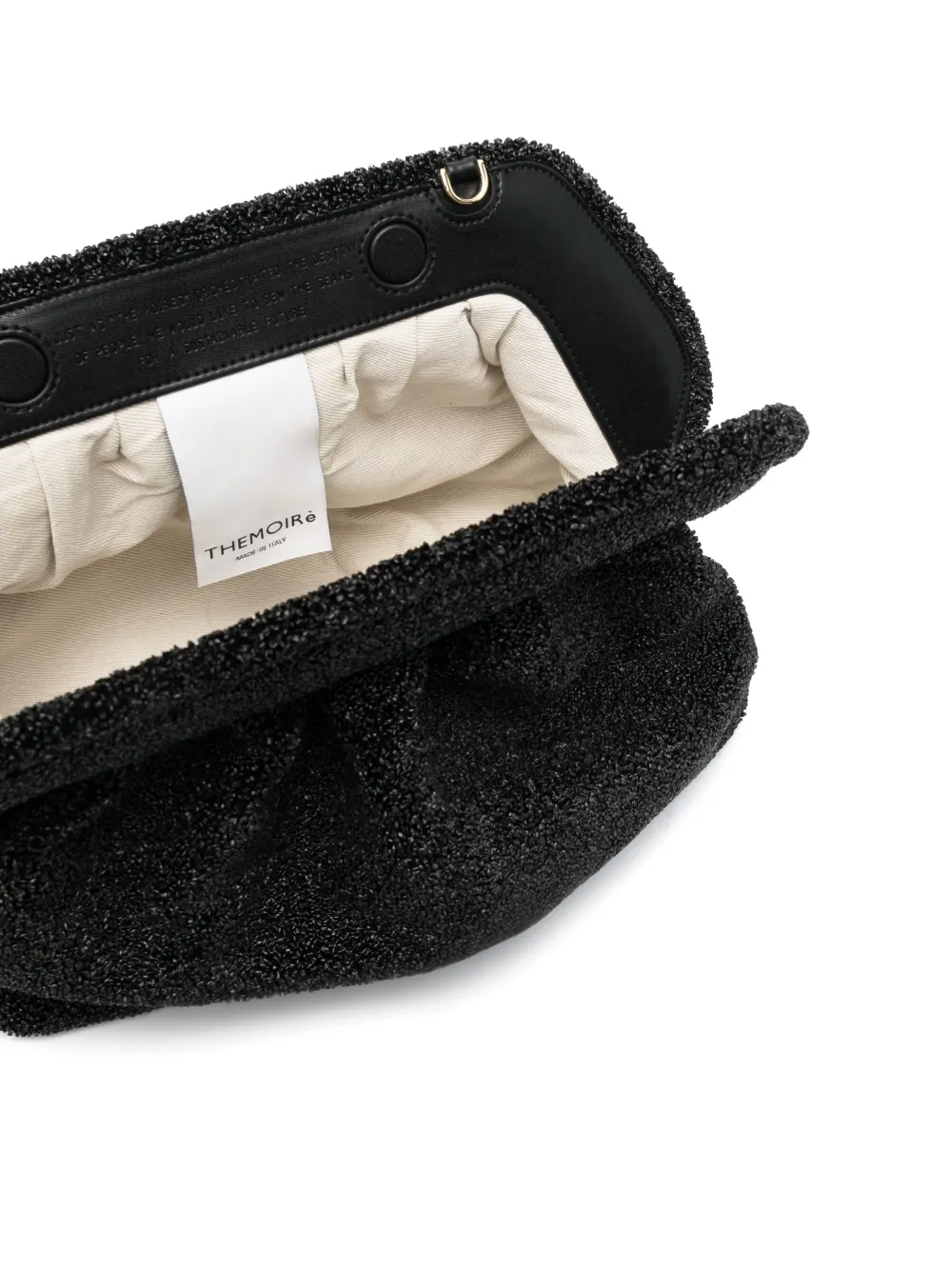 Themoirè Bios Sea Sponge Shoulder Bag In Black