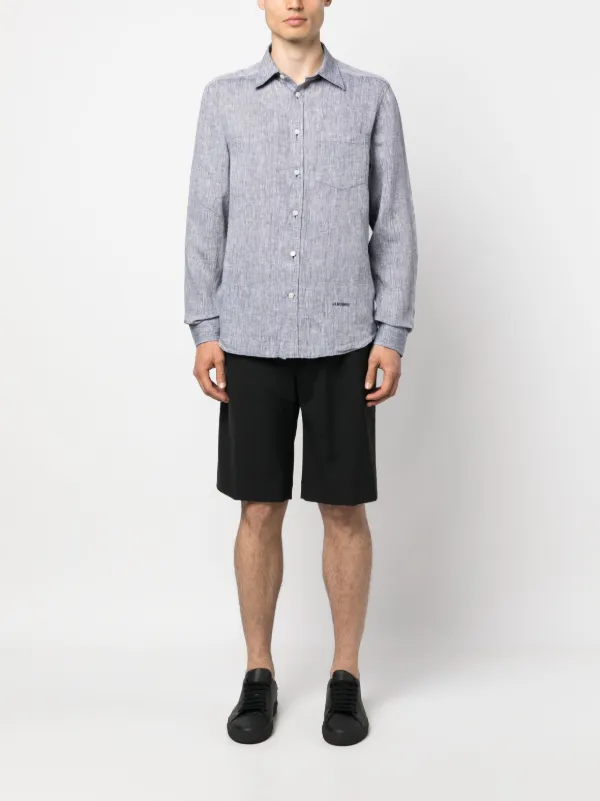j lindeberg dress shirts J.Lindeberg Men's Dani Season Print Shirt, Black/White, XS at Amazon Men's Clothing store