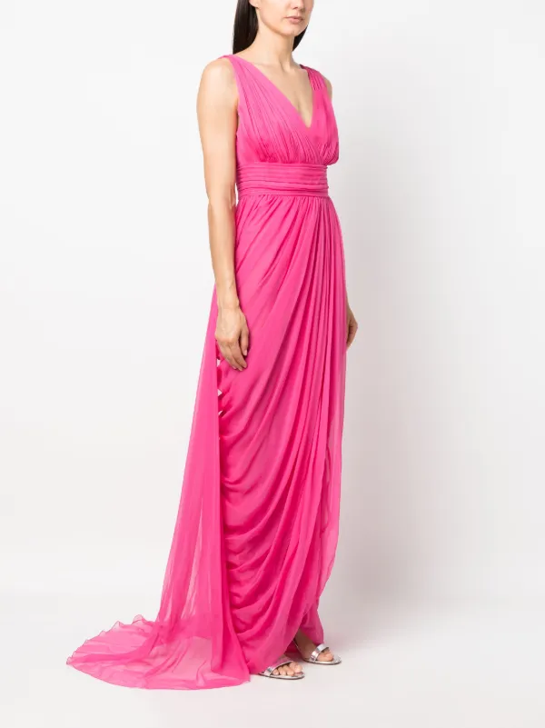 Robe drapée longue new arrivals