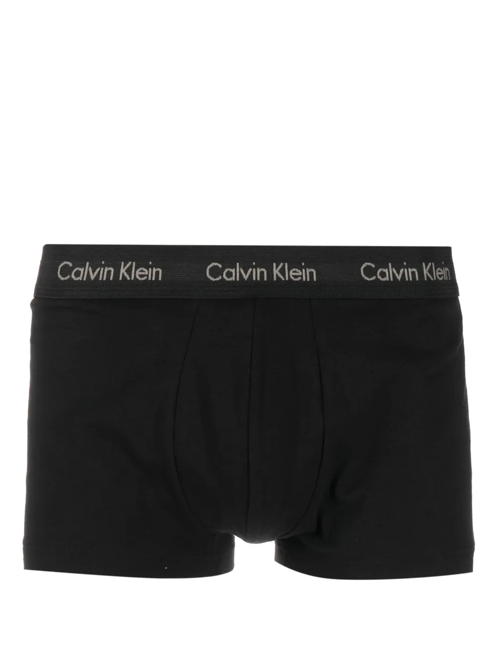 Calvin Klein Drie boxershorts met logoband - CQ7 BLACK