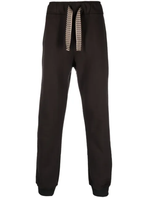 Lanvin - drawstring-waist cotton track pants