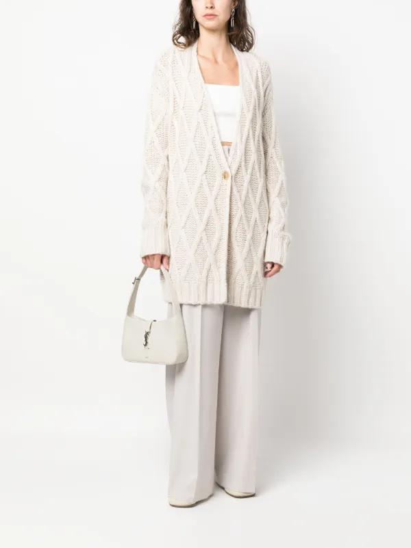 ファビアナフィリッピ ニットロングカーディガン ファビアナフィリッピ