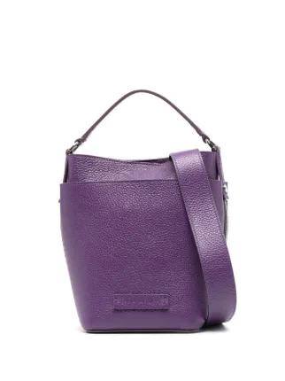 Fabiana Filippi Pebbled Leather Tote Bag | Purple | FARFETCH AU
