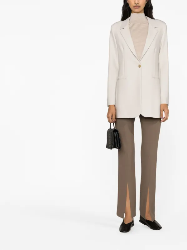 アウターその他 FABIANA FILIPPI Woman Blazer Beige PLD275F708L410 8195 Fabiana Filippi single-breasted Blazer | Neutrals | FARFETCH IE