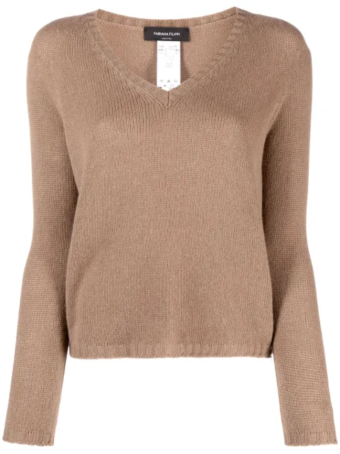 Fabiana Filippi V-neck cashmere sweater