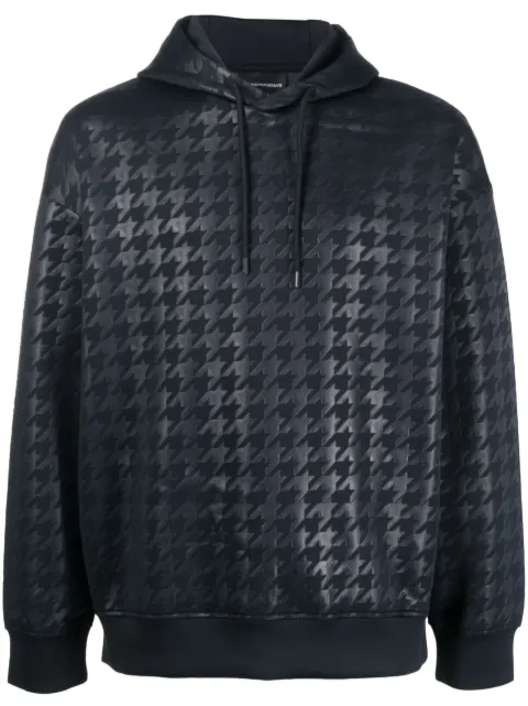 Emporio Armani Hoodie mit Kordelzug