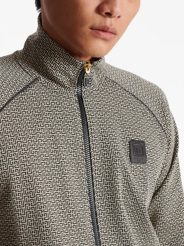 Balmain モノグラム ジャケット - Farfetch