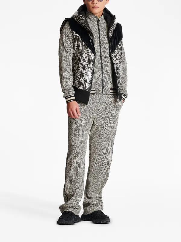 Balmain モノグラム ジャケット - Farfetch