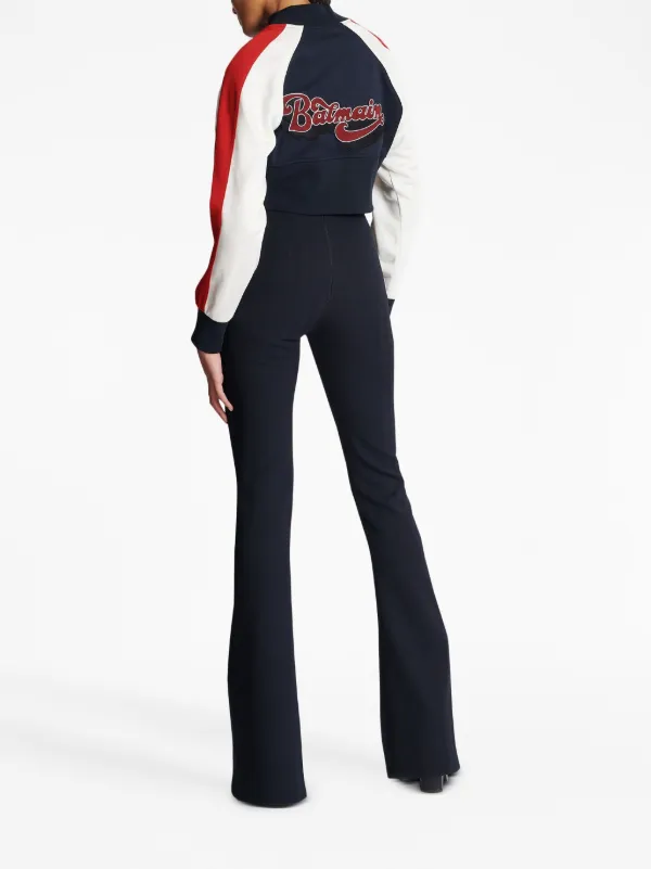 BALMAIN　スウェット　コットン　BLU W8H6277J164 BALMAIN スウェット コットン BLU W8H6277J164