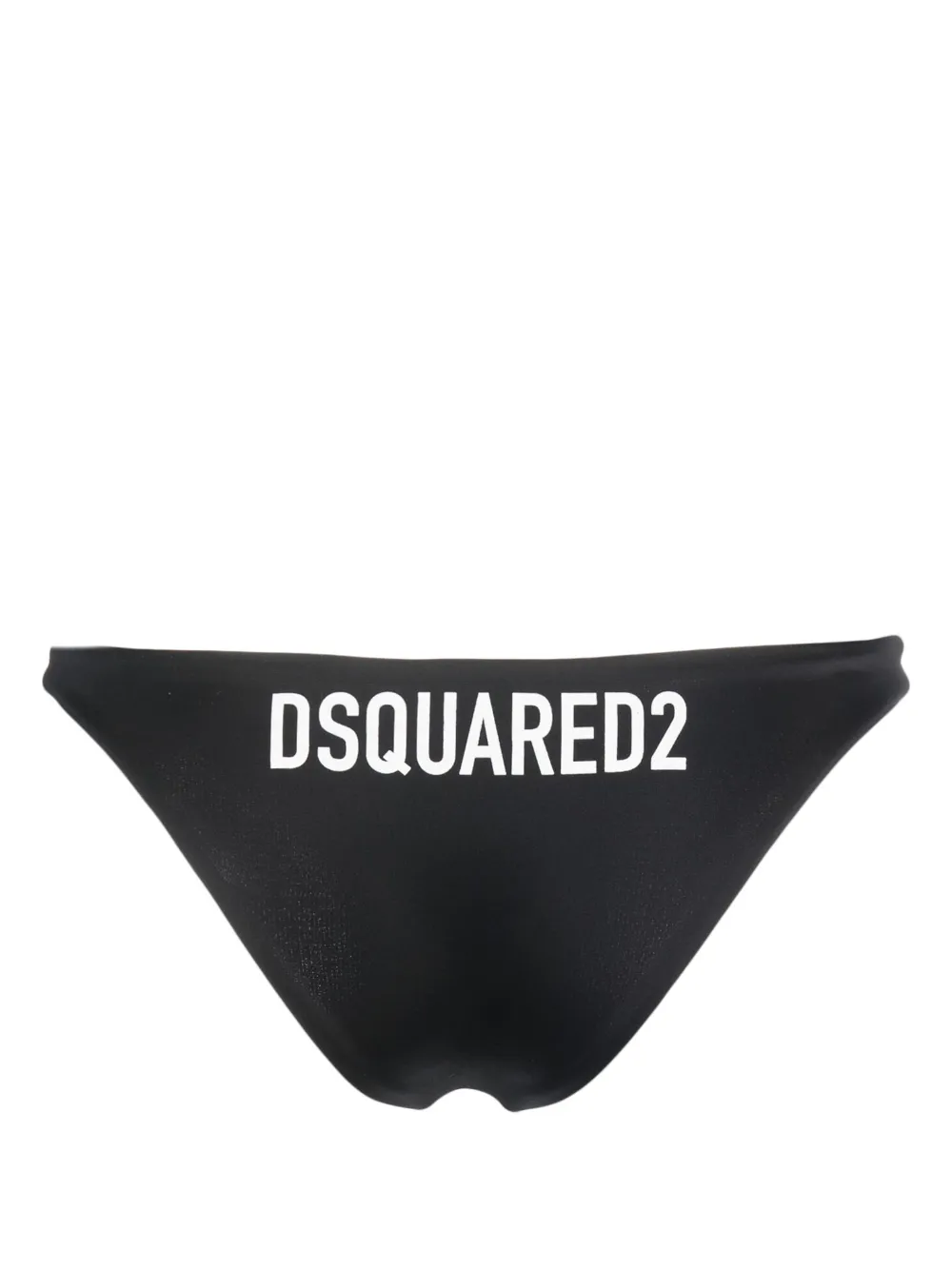 Dsquared2 Bikinislip met logoprint - Zwart