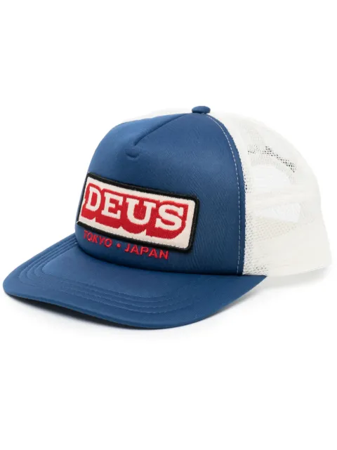 Deus Ex Machina - logo-patch trucker cap