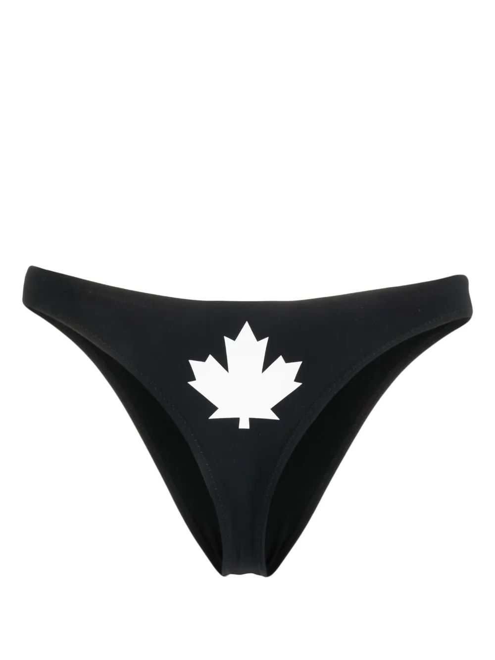 Dsquared2 Bikinislip met gespdetail - Zwart