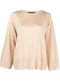 Fabiana Filippi oversized boat-neck jumper - Neutrals