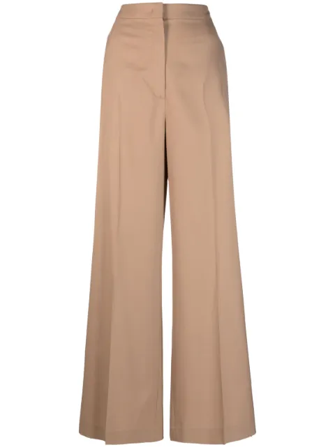 Fabiana Filippi pressed-crease wide-leg trousers