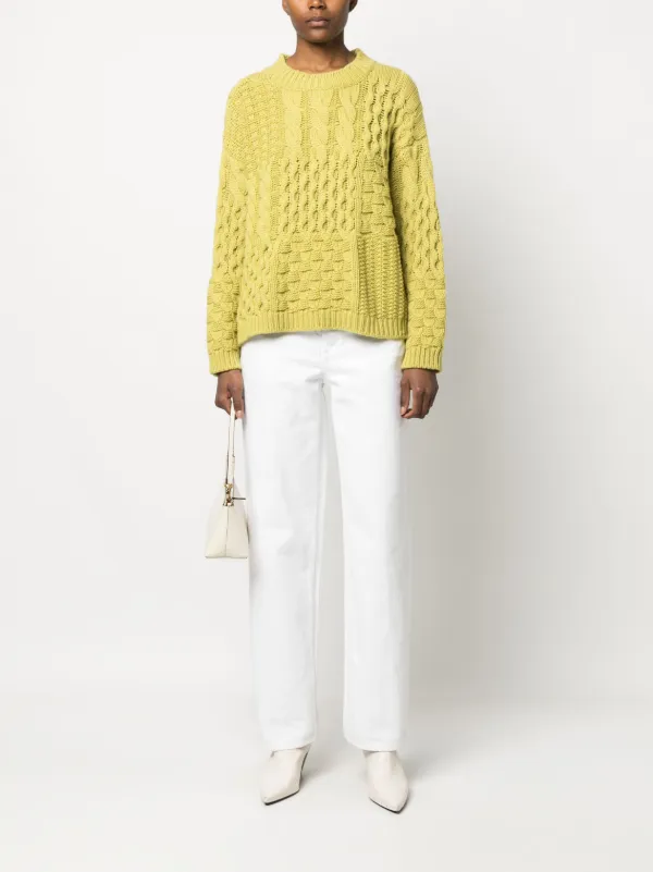 Mango yellow jumper best sale