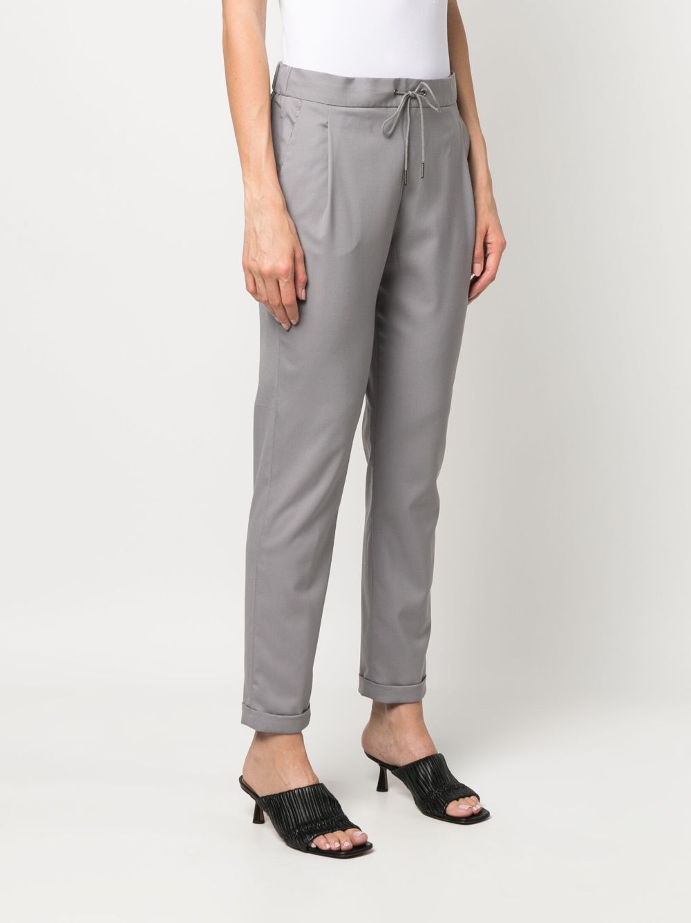 Affordable Marni drawstring-waist virgin-wool trousers Men