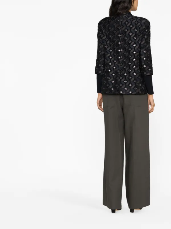 Fabiana Filippi ダブルジャケット | ブルー | FARFETCH JP