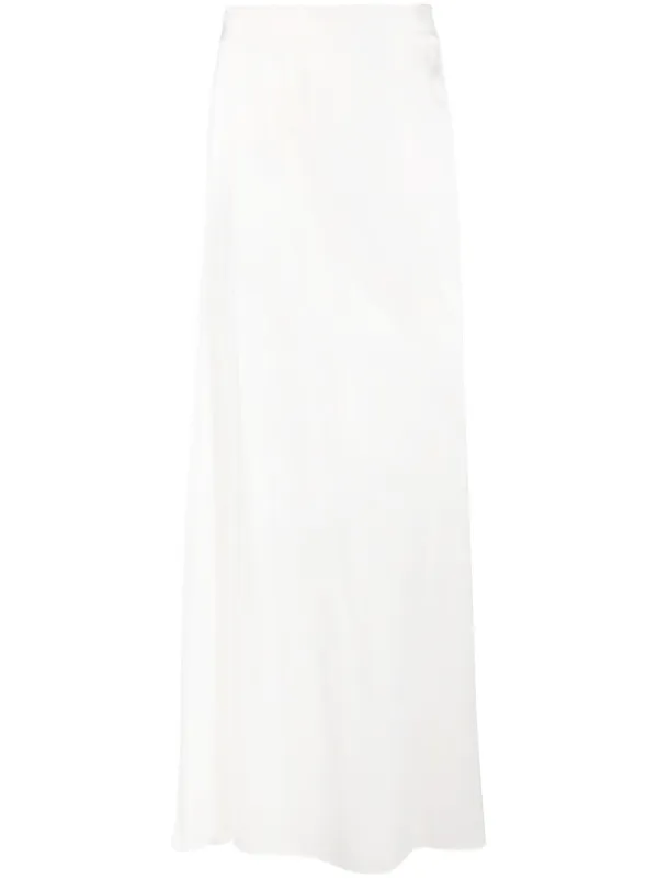 スカート FABIANA FILIPPI WHITE VISCOSE SKIRT FABIANA FILIPPI womens ladies white skirt size XS | eBay