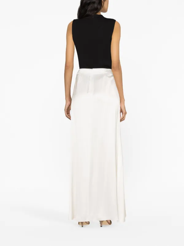 スカート FABIANA FILIPPI Woman Skirt White GND275F793D818 21 Fabiana Filippi high-waisted Satin Maxi Skirt | White | FARFETCH