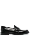 Fabiana Filippi slip-on calf leather loafers - Black