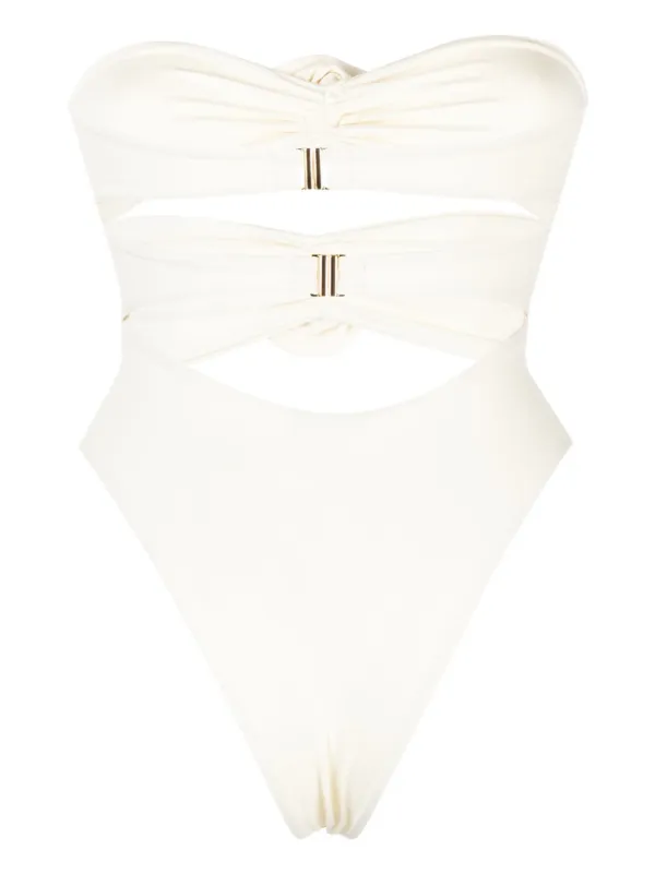 ワンピース水着 LA REVECHE VESNA SWIMSUIT Vesna One Piece Black Ivory | La Revêche