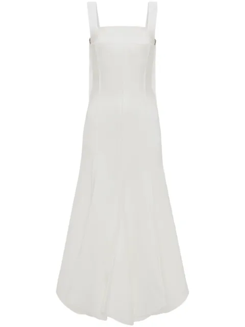 Victoria Beckham Strappy organic cotton midi dress
