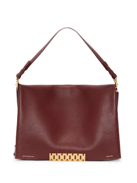 Victoria Beckham Jumbo-chain leather pouch