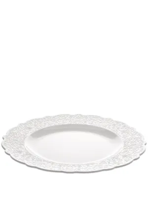 Alessi scallop-edge Round Plate | White | FARFETCH