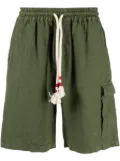 MC2 Saint Barth logo-patch bermuda shorts - Green