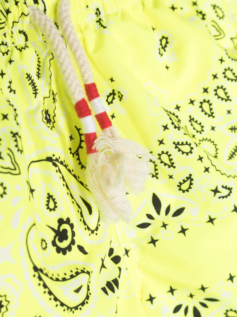 MC2 Saint Barth Kids bandana-print swim shorts - Geel