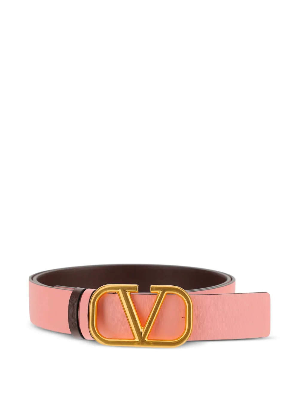 Valentino Leather Belt In Pink