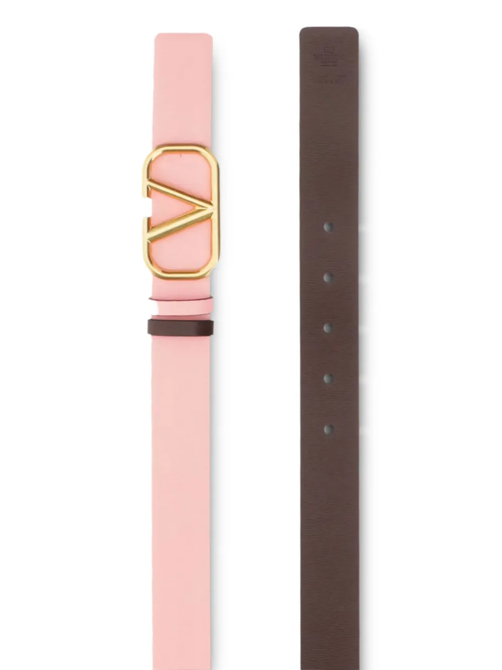 Valentino Leather Belt In Pink