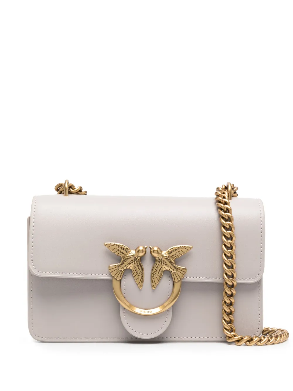 PINKO logoplaque Crossbody Bag Farfetch