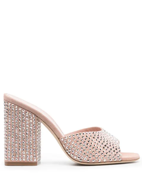 Paris Texas - Holly Anja 100mm suede mules