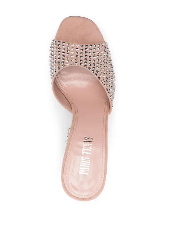 Paris Texas 100mm Holly Anja Sandals | Pink | FARFETCH TR