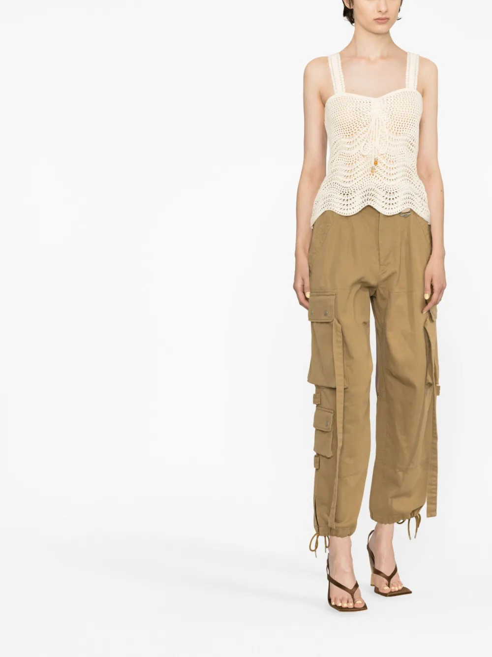ISABEL MARANT Cargo broek - Bruin