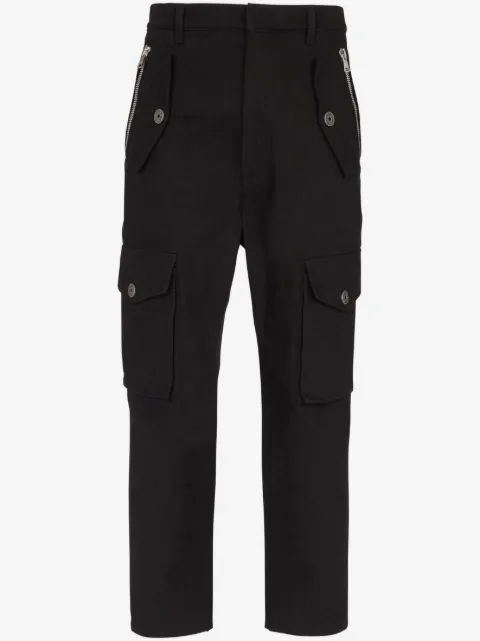 Balmain pantalones cargo estilo capri