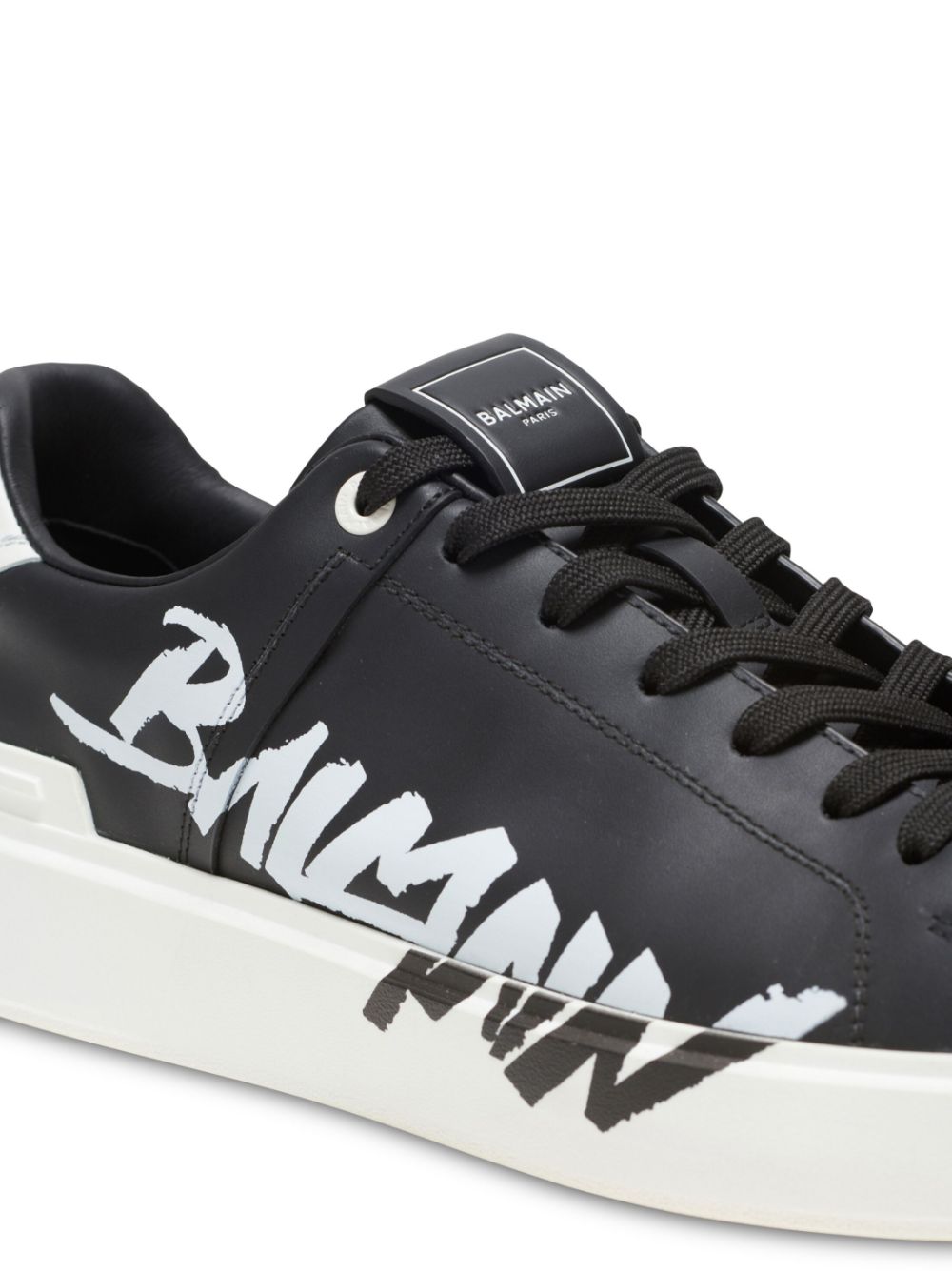 Balmain logo-print lace-up sneakers Men