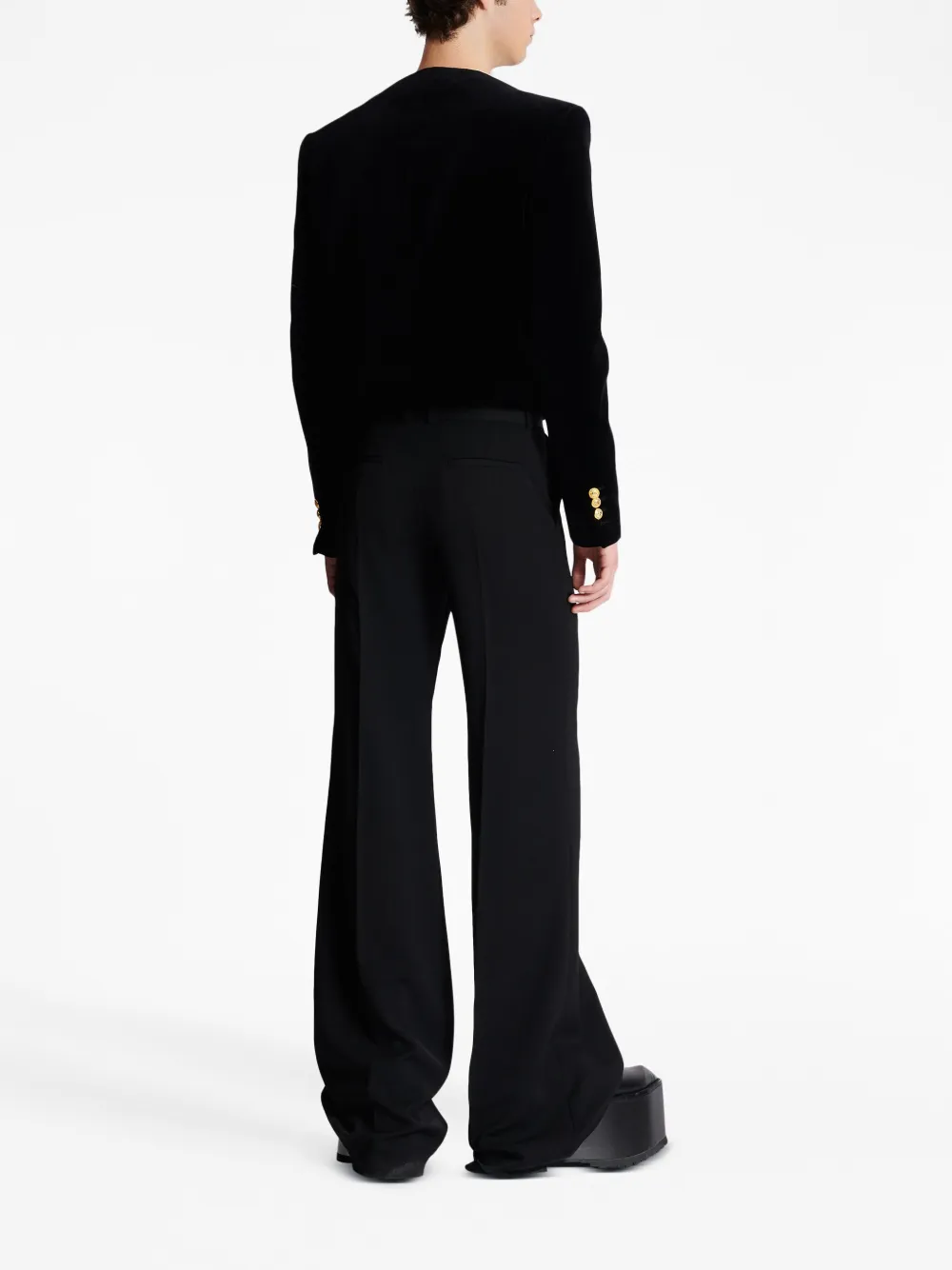 Balmain fully-embroidered Velvet Jacket - Farfetch