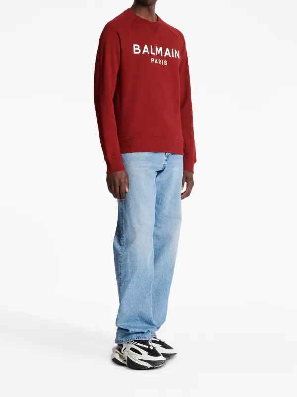 Balmain cheap red sweatshirt