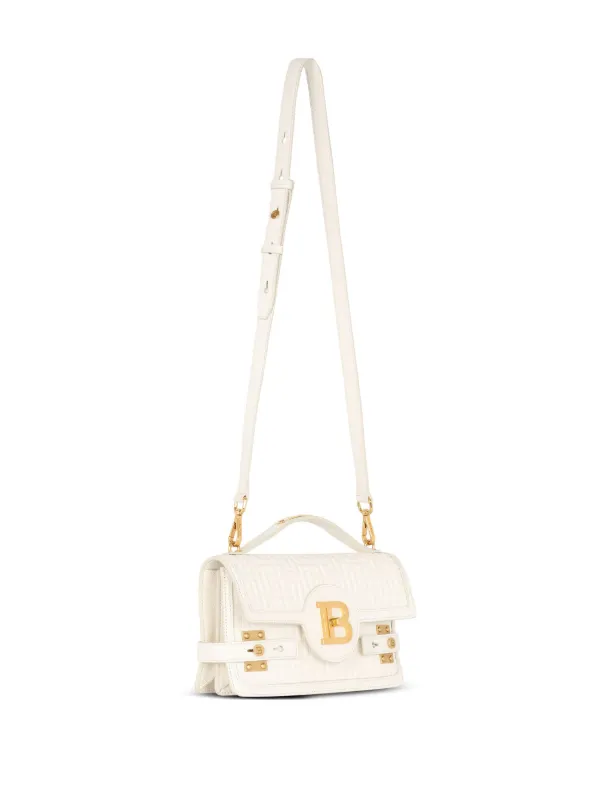 BALMAIN ホワイト ショルダーバッグ