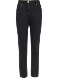 Balmain high-rise slim-cut jeans - Black