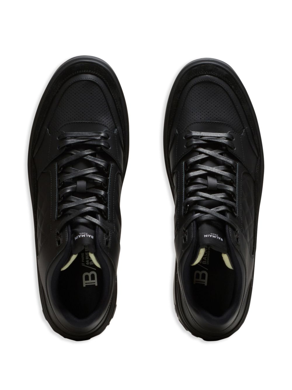 Balmain logo-print lace-up sneakers Men