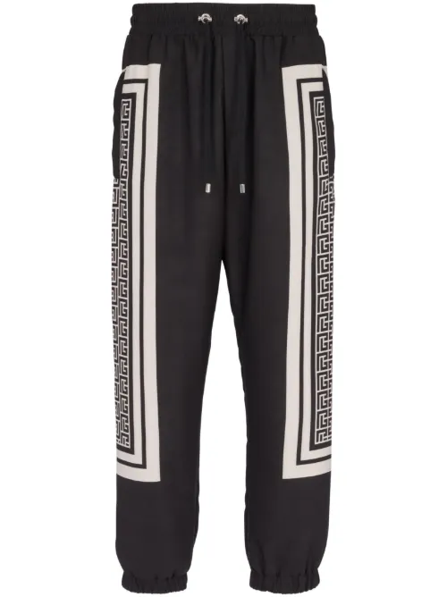 Pantalon de jogging à lien de resserrage - Balmain - Modalova