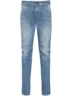 Balmain Jeans for Men Balmain Denim FARFETCH HK