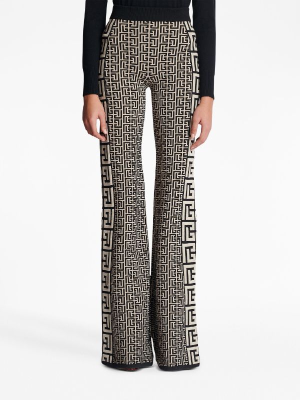 Balmain Pantalones Acampanados - Farfetch