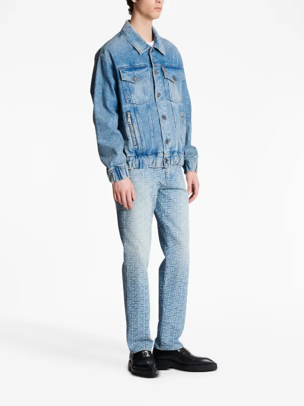 Balmain 70s デニムジャケット | ブルー | FARFETCH JP
