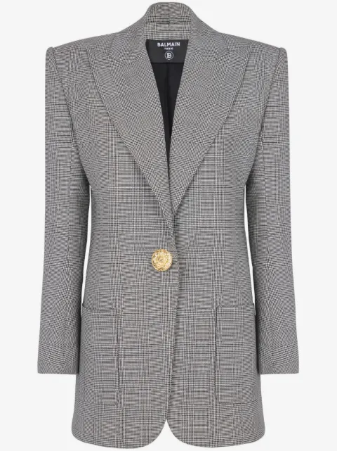 Balmain enkeltradet blazer