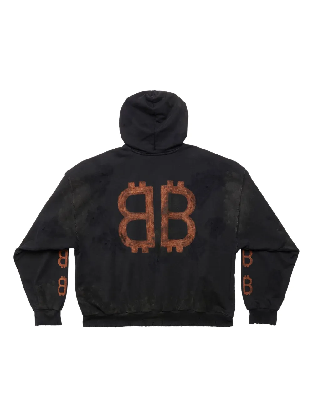 Crypto BB-print hoodie